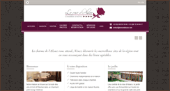 Desktop Screenshot of larosedalsace.com